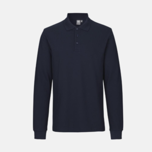 ID Heren Long-sleeved polo shirt stretch