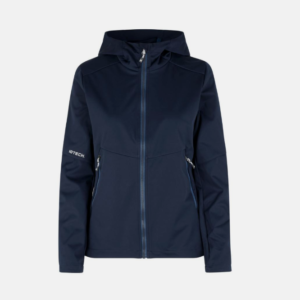 ID Dames soft shell jacket light hoodie